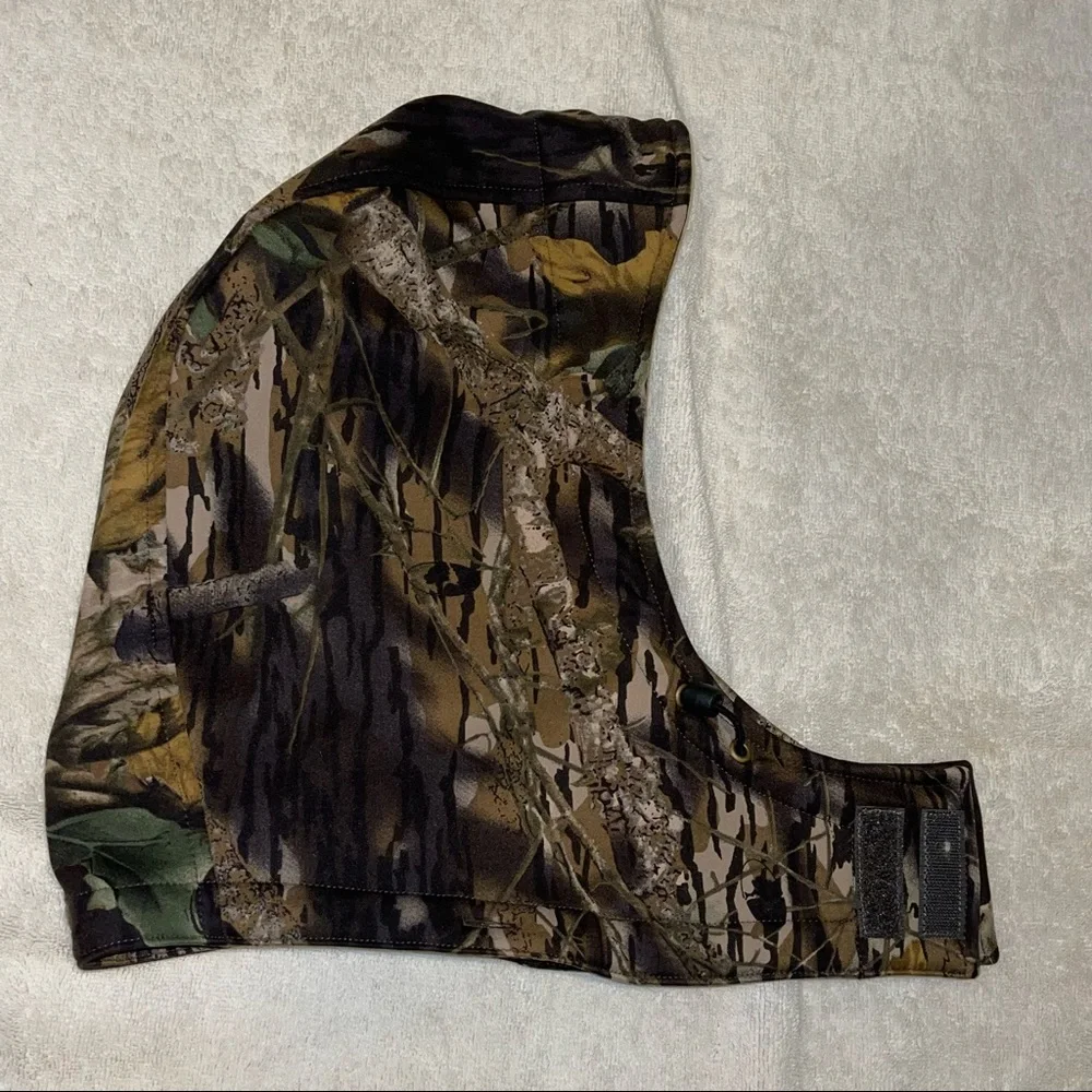 Camo mossy oak hat hood face mask - Picture 1 of 4